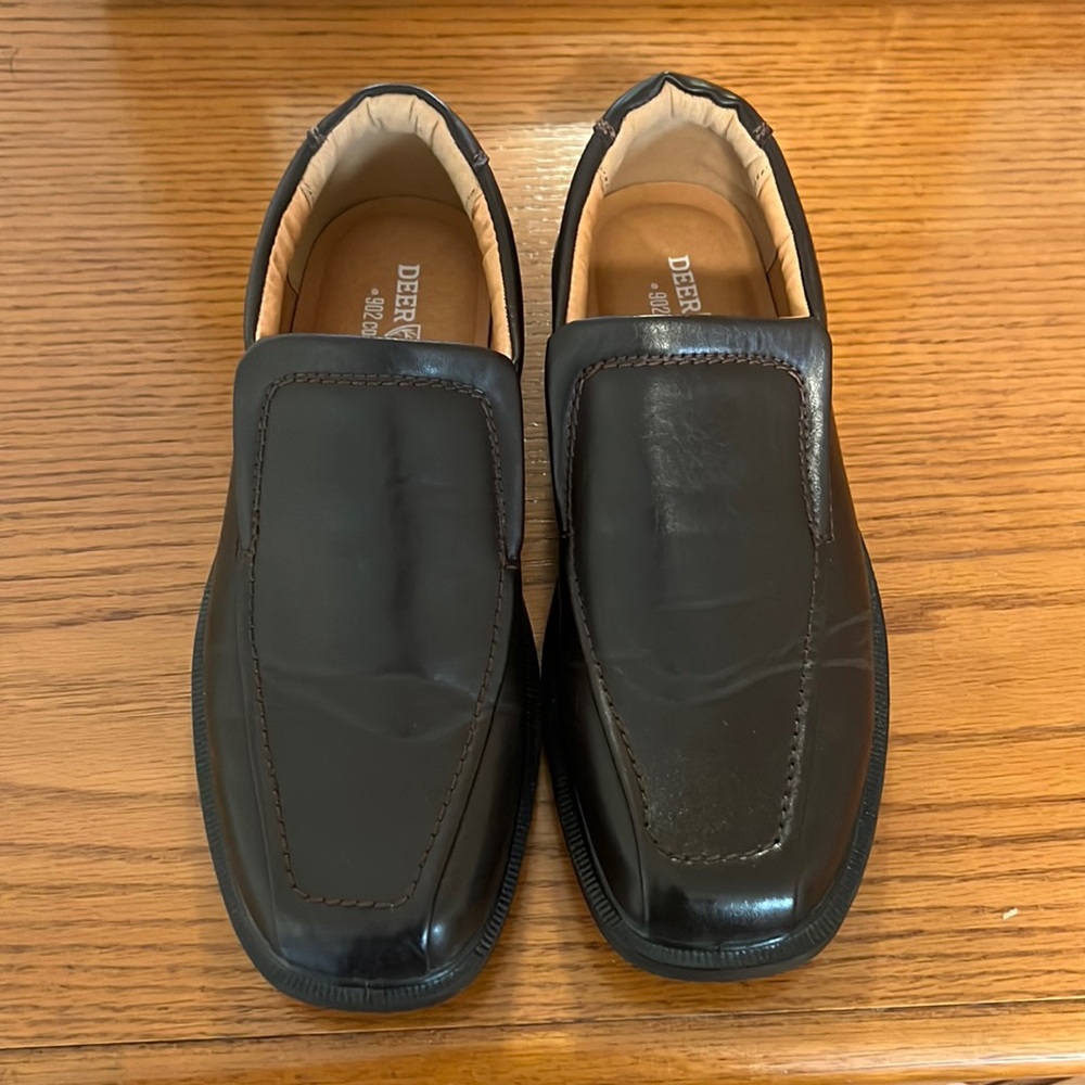 Dark Brown Deer Stag dress shoes.
